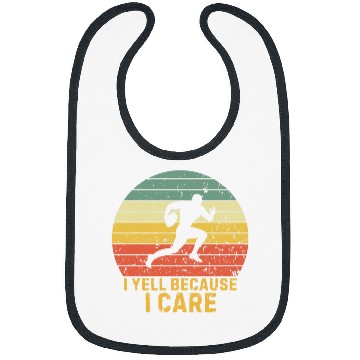 Discover Sport Rugby Funny I Yell Because I Care Rugby Union Sport Lovers vintages Bibs