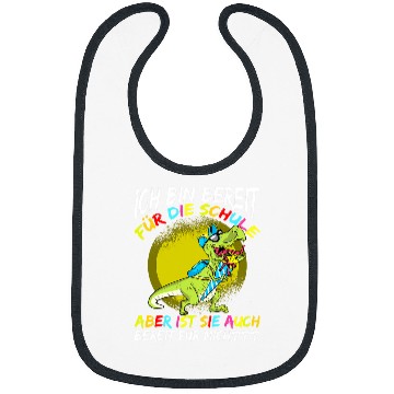 Discover Dinosaur Pet First Day at School Dinosaur School Cone Bibs
