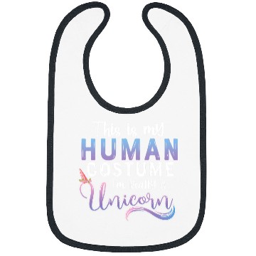 Discover Unicorn Pet This Is My Human Costume Im Really A Unicorn Halloween 2 Bibs