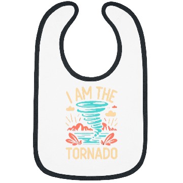 Discover I Am The Tornado Meteorologist Hurricane Twister Bibs