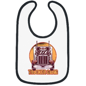 Discover Truck Fun Gang Truckers 18 Wheeler Freighter Truck Driver Bibs