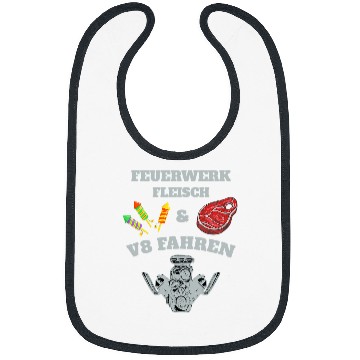 Discover Fireworks meat eightcylinder driver Bibs
