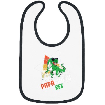 Discover Dinosaur Pet Papasaurus rexs Fathers Day Papa Bibs