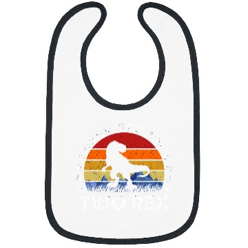 Discover Dinosaur Pet Thank god Im a two rexs 2 rex Bibs
