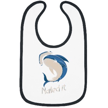 Discover Shark Pet Nailed It Hammerhead Shark Marine Biologist Bibs