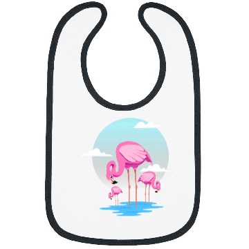 Discover Flamingo Pet Zoo Bird Watcher Bibs