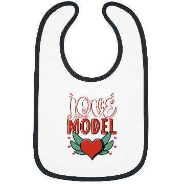 Discover Wedding Anniversary vintages Love Model Bibs