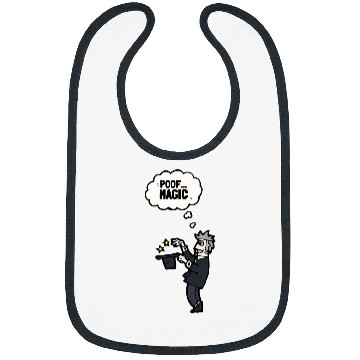 Discover Magician Magic Mage Wizard Supernatural Witch Bibs