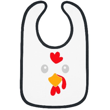 Discover Chicken Pet Face Chicken Costume for Chicken Lovers Bibs