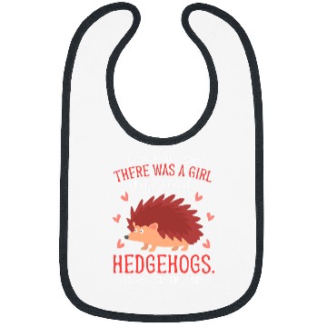 Discover Hedgehog Pet Once There Was A Girl Who Loved Hedgehogs 8 Bibs