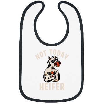 Discover Cow Pet Not today Heifer Bibs