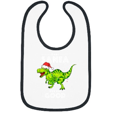Discover Dinosaur Pet Dear Santa Define Good Christmas Lights Tree Rex Bibs