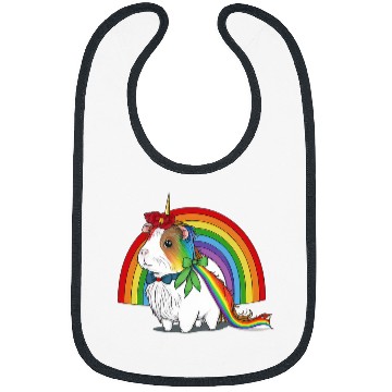 Discover Guinea Pig Pet Rainbow Unicorn Guinea Pig Bibs
