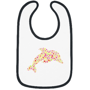 Discover Dolphin Pet Gift Polka Dot Dolphin 15th September International Dot Day Bibs