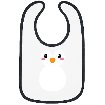Discover Penguin Pet Face Design or Easy Costume Black Bibs