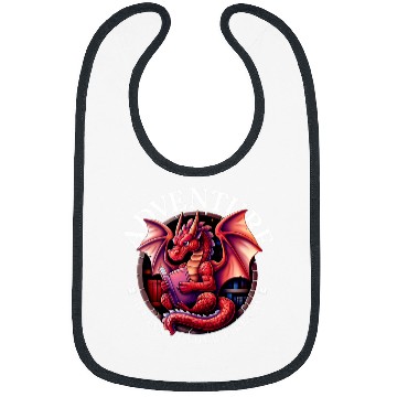 Discover Book Fun Adventure Begins at Your Library Dragon Reading Bibs