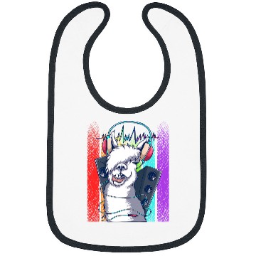 Discover Llama Pet  Funny Cute Style Alpaca Graphic Plus Size Bibs