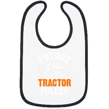 Discover Tractor Fun driving Future Tractor Puller Funny Tractor Pulling Driver Farmer 1 Bibs