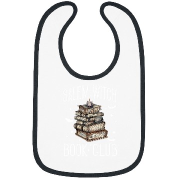 Discover Book Fun Salem Witch Book Club Halloween 1 Bibs