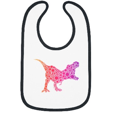 Discover Dinosaur Pet Dot Day T Rex Bibs