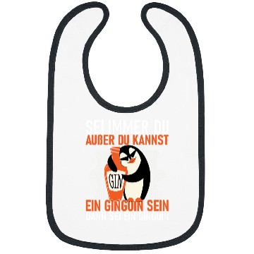 Discover Penguin Pet Ginguin Gin Guin Soaking Penguin Party Cocktail Alcohol Bibs
