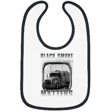 Discover Truck Fun Trucker Tractor Trailer 18 Wheeler Design On Back 54 Bibs