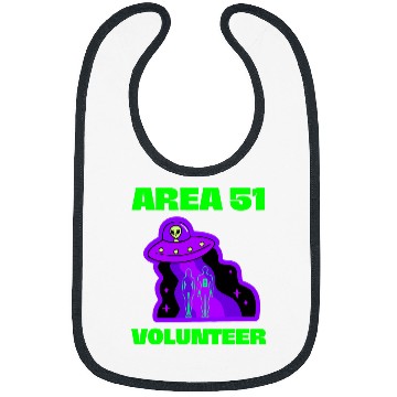 Discover Aliens UFO Conspiracy Funny Area 51 Spacecraft Alien Gift Ideas Bibs