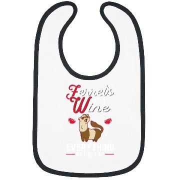 Discover Ferret Pet And Wines Bibs