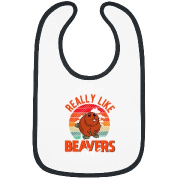Discover Beaver Pet I just really like Beavers 04 Bibs