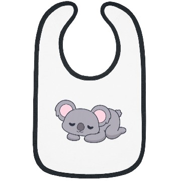 Discover Koala Pet Cute Bored Koala Relaxing Kawaii Graphic Bibs