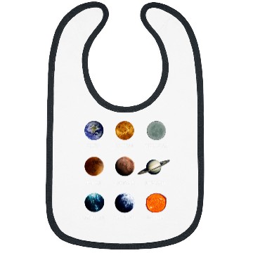 Discover Astronaut Job Solar System Planet Space Galaxy Planets Bibs