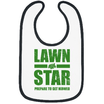 Discover Lawn Mower Fun Corn Star Yard Work Lawn Tractor 1 Bibs