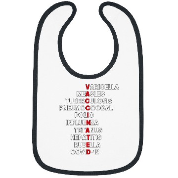 Discover nurses Job Vaccinated Funny nurses Vaccines Health Care Worker Costume Bibs