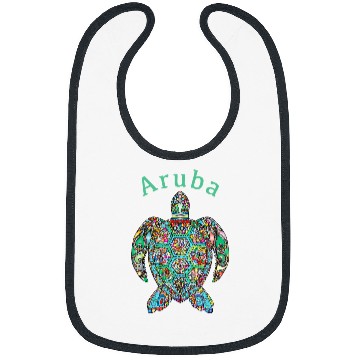 Discover Turtle Pet Aruba Tee Tribal Turtle Bibs