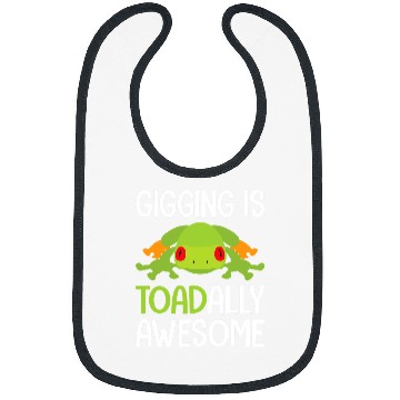Discover Frog Pet Catching Toad Hunting Design for a Bullfrog Hunter 6 Bibs