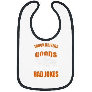 Discover Truck Fun Trucking Semi Truck Drivers 1 Bibs