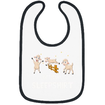 Discover Sheep Pet Official Sleep Cartoon Bibs