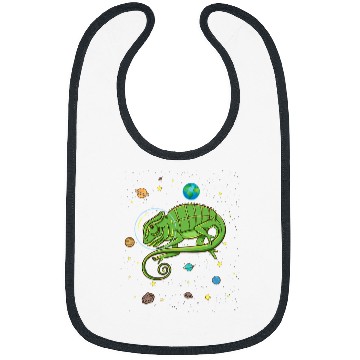 Discover Chameleon Pet In Space Chameleon Lover Bibs