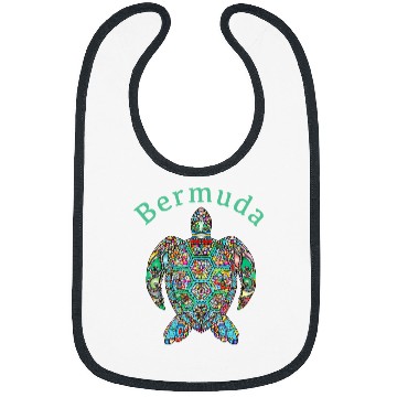 Discover Turtle Pet Bermuda Tee Tribal Bibs