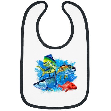 Discover Fishing Fun Wicked Deep Sea Fish Bibs