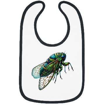 Discover Cicada Fest Cicada Insect Bug Colorful Entomology 21 Bibs