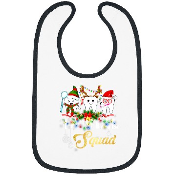 Discover dentists Job Hygienist Christmas Dental Squad Outfit Bibs