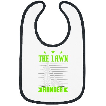Discover Lawn Mower Fun Humor Landscaper Janitor Bibs
