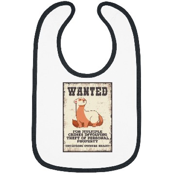 Discover Ferret Pet Forest Pet Animal Funny Ferret Bibs