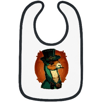 Discover Llama Pet Wearing Fancy Top Hat 32 Bibs