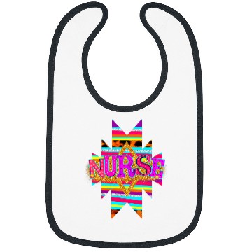 Discover nurses Job Cute nurses western Aztec boutique RN nursess nursing medicals Bibs