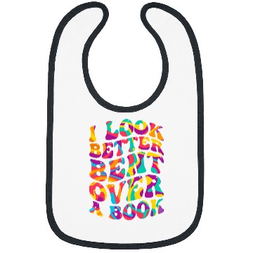 Discover Book Fun I Look Better Bent Over A Book Funny Book Lovers 3 Bibs