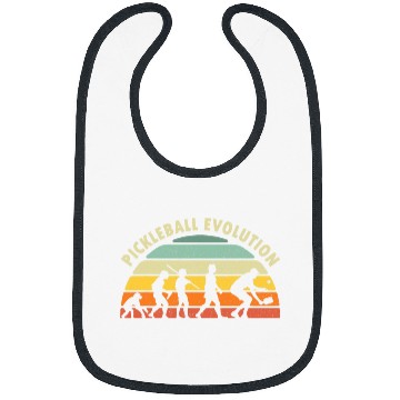 Discover Sport Pickleball Pickleball Evolution Of Pickleball Player Ape Man vintagess 1 Bibs