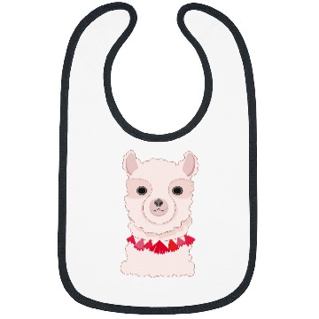Discover Llama Pet Face Cartoon Character Bibs