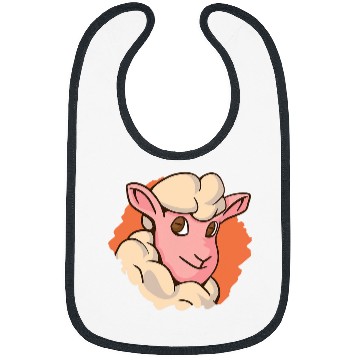 Discover Sheep Pet Face Happy Bibs